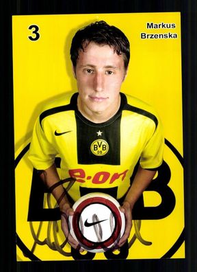 Markus Brzenska Autogrammkarte Borussia Dortmund 2005-06 Original Signiert