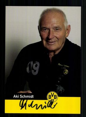 Aki Schmidt Autogrammkarte Borussia Dortmund 2008-09 Original Signiert