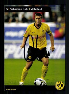 Sebastian Kehl Autogrammkarte Borussia Dortmund 2008-09 Original Signiert