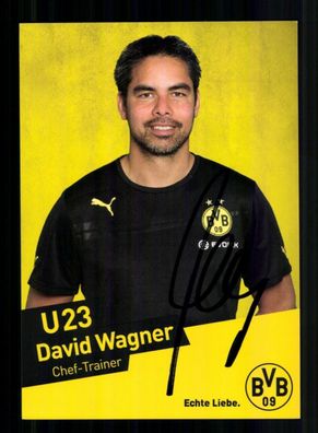 David Wagner Autogrammkarte Borussia Dortmund 2013-14 Amateure Signiert