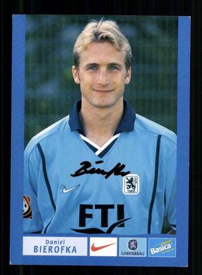 Daniel Bierofka Autogrammkarte TSV 1860 München 2000-01 Original Signiert