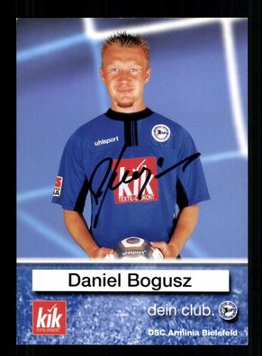 Daniel Bogusz Autogrammkarte Arminia Bielefeld 2002-03 Original Signiert
