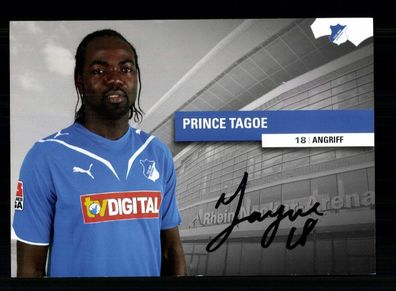 Prince Tagoe Autogrammkarte TSG Hoffenheim 2009-10 Original