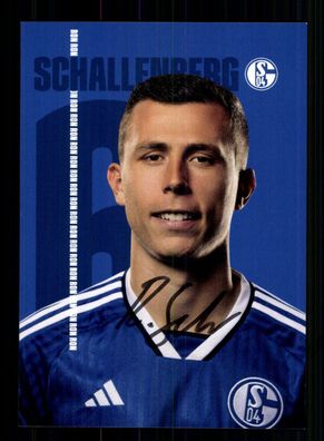 Ron Schallenberg Autogrammkarte FC Schalke 04 2023-24 Original Signiert