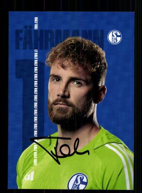Ralf Fährmann Autogrammkarte FC Schalke 04 2023-24 Original Signiert
