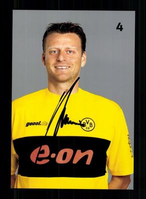 Christian Wörns Autogrammkarte Borussia Dortmund 2002-03 1. Karte Original Sign