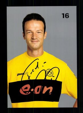 Fredi Bobic Autogrammkarte Borussia Dortmund 2002-03 1. Karte Original Sign.