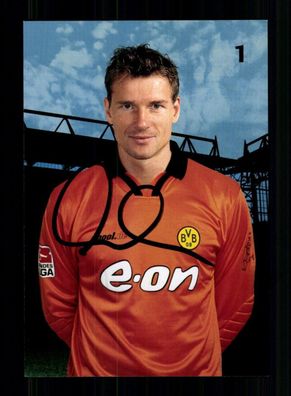 Jens Lehmann Autogrammkarte Borussia Dortmund 2002-03 2. Karte Original Signiert