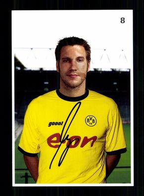 Torsten Frings Autogrammkarte Borussia Dortmund 2003-04 Original Signiert