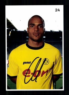 David Odonkor Autogrammkarte Borussia Dortmund 2003-04 Original Signiert