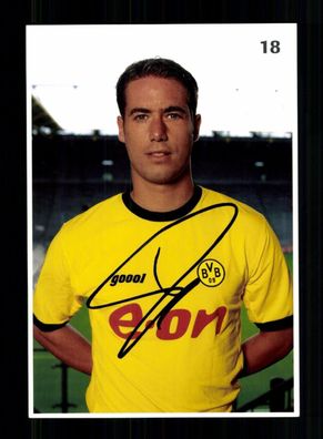 Lars Ricken Autogrammkarte Borussia Dortmund 2003-04 Original Signiert