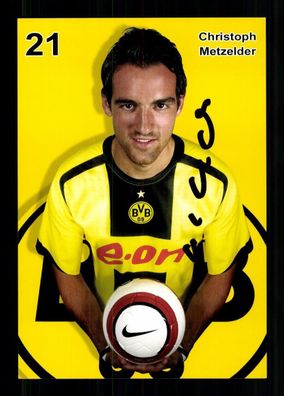 Christoph Metzelder Autogrammkarte Borussia Dortmund 2005-06 Original Signiert