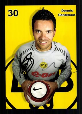Dennis Genrenaar Autogrammkarte Borussia Dortmund 2005-06 Original Signiert