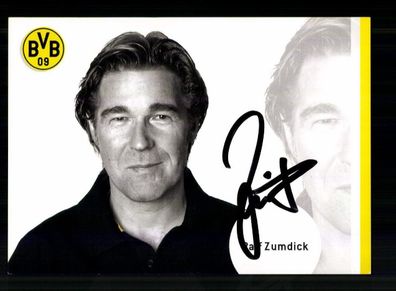 Ralf Zumdick Autogrammkarte Borussia Dortmund 2006-07 Original Signiert