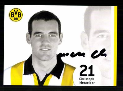 Christoph Metzelder Autogrammkarte Borussia Dortmund 2006-07 Original Signiert