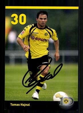 Tamas Hajnal Autogrammkarte Borussia Dortmund 2009-10 Original Signiert