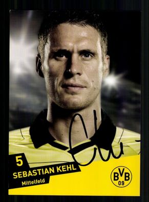 Sebastian Kehl Autogrammkarte Borussia Dortmund 2010-11 Original Signiert