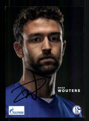 Dries Wouters Autogrammkarte FC Schalke 04 2021-22 Original Signiert