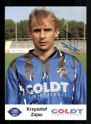 Krzysztof Zajac Autogrammkarte VfB Oldenburg 1994-95 Original Signiert