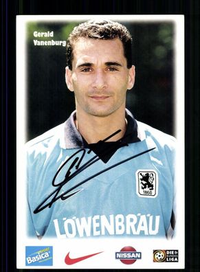 Gerald Vanenburg Autogrammkarte TSV 1860 München 1998-99 Original Signiert