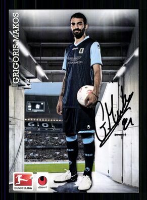 Grigoris Makos Autogrammkarte TSV 1860 München 2012-13 Original Signiert