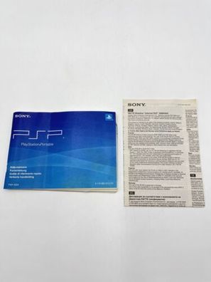 Sony PSP Playstation Portable Konsole 3004 Anleitung Handbuch Betriebsanleitung
