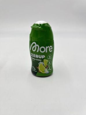 More Nutrition Zerup Sirup Cola-Lime Cola Lime Limette 65ml NEU & OVP Ungeöffnet