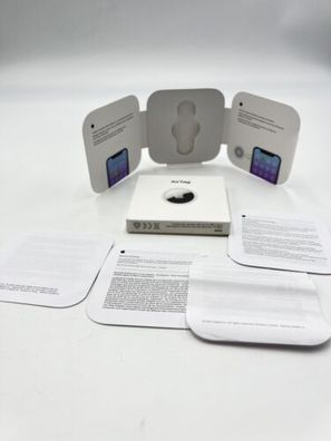 Apple AirTag Verpackung Anleitung Karton Guter Zustand