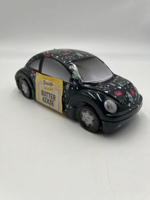 Biscotto VW Beetle Käfer Keksdose Blechdose + 150g Butter-Kekse NEU&OVP Schwarz