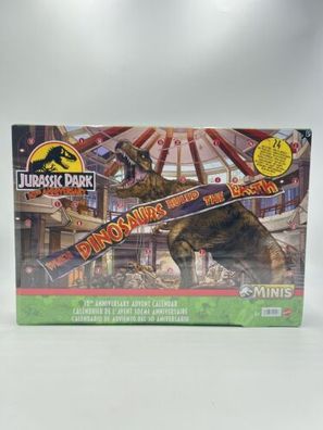 Mattel Jurassic Park Minis Adventskalender 30. Jubiläum NEU & OVP in Folie