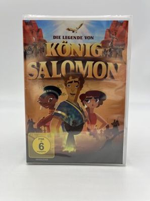 DVD Film: Die Legende von König Salomon Zeichentrick Kind NEU & OVP Familie