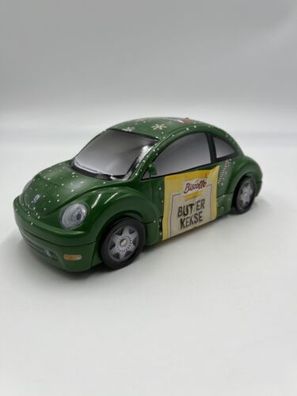 Biscotto VW Beetle Käfer Keksdose Blechdose + 150g Butter-Kekse NEU&OVP Grün