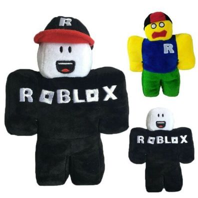 Plüsch Spielzeug Roblox Plüschtiere weich gefüllt mit abnehmbarem Roblox Hut