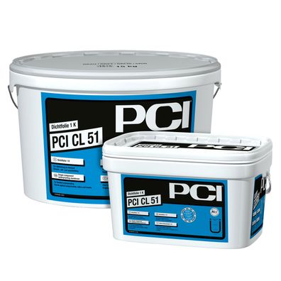 PCI CL 51 Dichtfolie 1K grau 15kg - Farbe: grau Größe: 15 KG