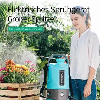 Schwänlein Akku Drucksprüher | Gartenspritze | 5 L Füllinhalt |