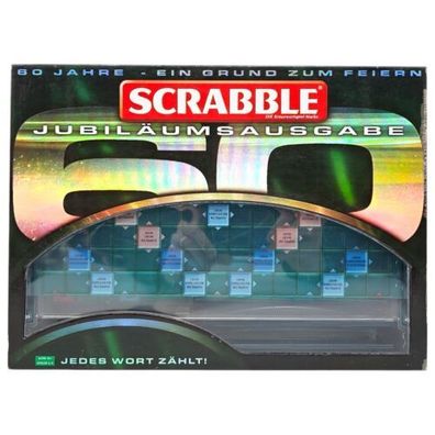 Scrabble Jubiläumsausgabe 60 Jahre Gesellschaftsspiel 2008 Brettspiel