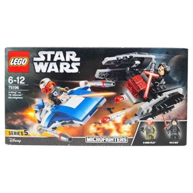 LEGO Star Wars 75196 A-Wing vs. TIE Silencer Microfighters NEU und OVP