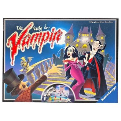 Die Nacht der Vampire Ravensburger Brettspiel mit 3D Spielplan Retro Spiel 2003