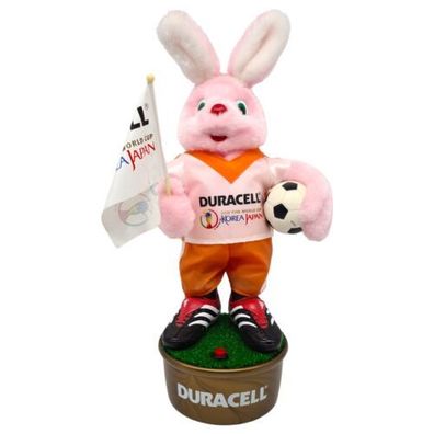Duracell Football Bunny Fifa World Cup 2002 Korea Japan Hase Dekoration OVP