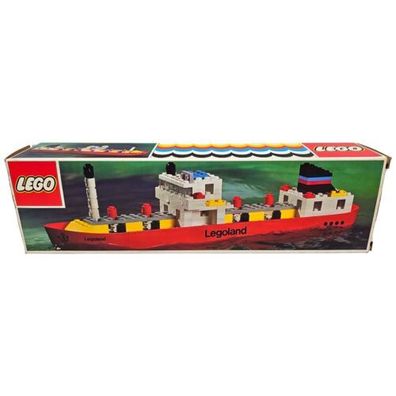 Lego Legoland Tanker 312 Boat 1973 Schiff City Boot Spielzeug Vintage OVP