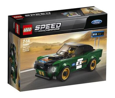 LEGO Speed Champions 1968 Ford Mustang Fastback - 75884 NEU OVP EOL