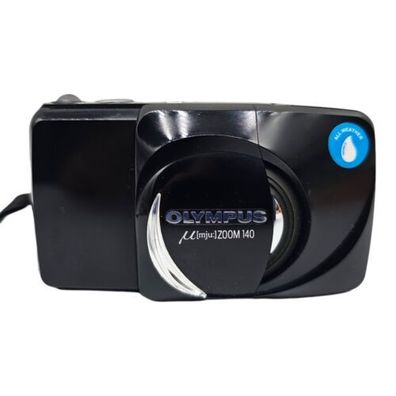 Olympus Mju Zoom 140 Schwarz Kompaktkamera Point & Shoot Kamera Camera