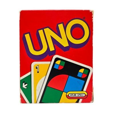 Uno 1992 Mattel Kartenspiel 51967 Uno Klassiker Retro Spiel Gesellschaftsspiel 5