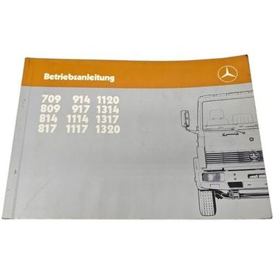 Betriebsanleitung Mercedes Benz LKW leichte Klasse LK 709 - 1320 Handbuch Heft