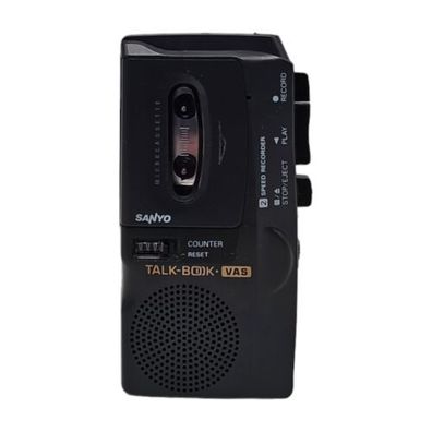 Diktiergerät Sanyo Talk Book VAS Microkassette Sigma Precision Aufnahmegerät