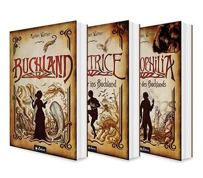 Buchland Band 1-3: Buchland / Beatrice. R?ckkehr ins Buchland / Bibliophili ...