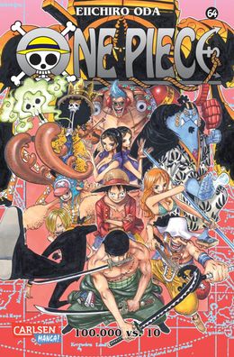 One Piece 64. 100.000 vs. 10, Eiichiro Oda