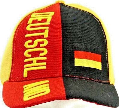 Fanartikel Fan EM-WM 2024 Deutschland Deutsch Kappe Baseballcap, Basecap, Mütze
