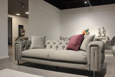 Sofa Dreisitzer Modern Wohnzimmer Möbel Luxus Einrichtung Design