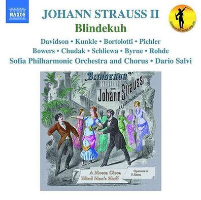 Johann Strauss II (1825-1899): Blindekuh (Operette in 3 Akten) - Naxos - (CD / Tite